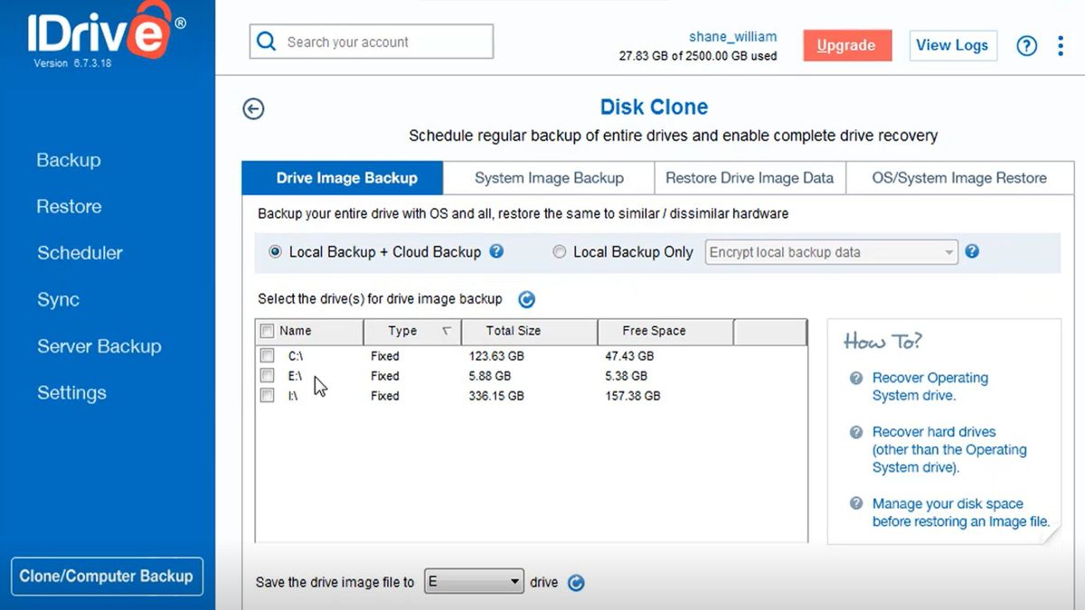 iDrive feature