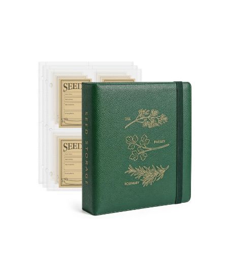 Seed Storage Binder and 200 Seed Packets