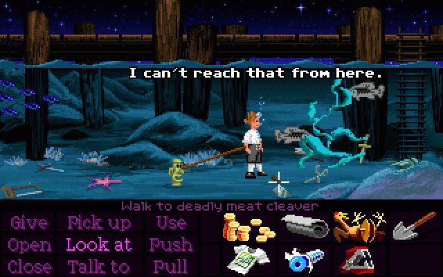 Guybrush Threepwood, underwater