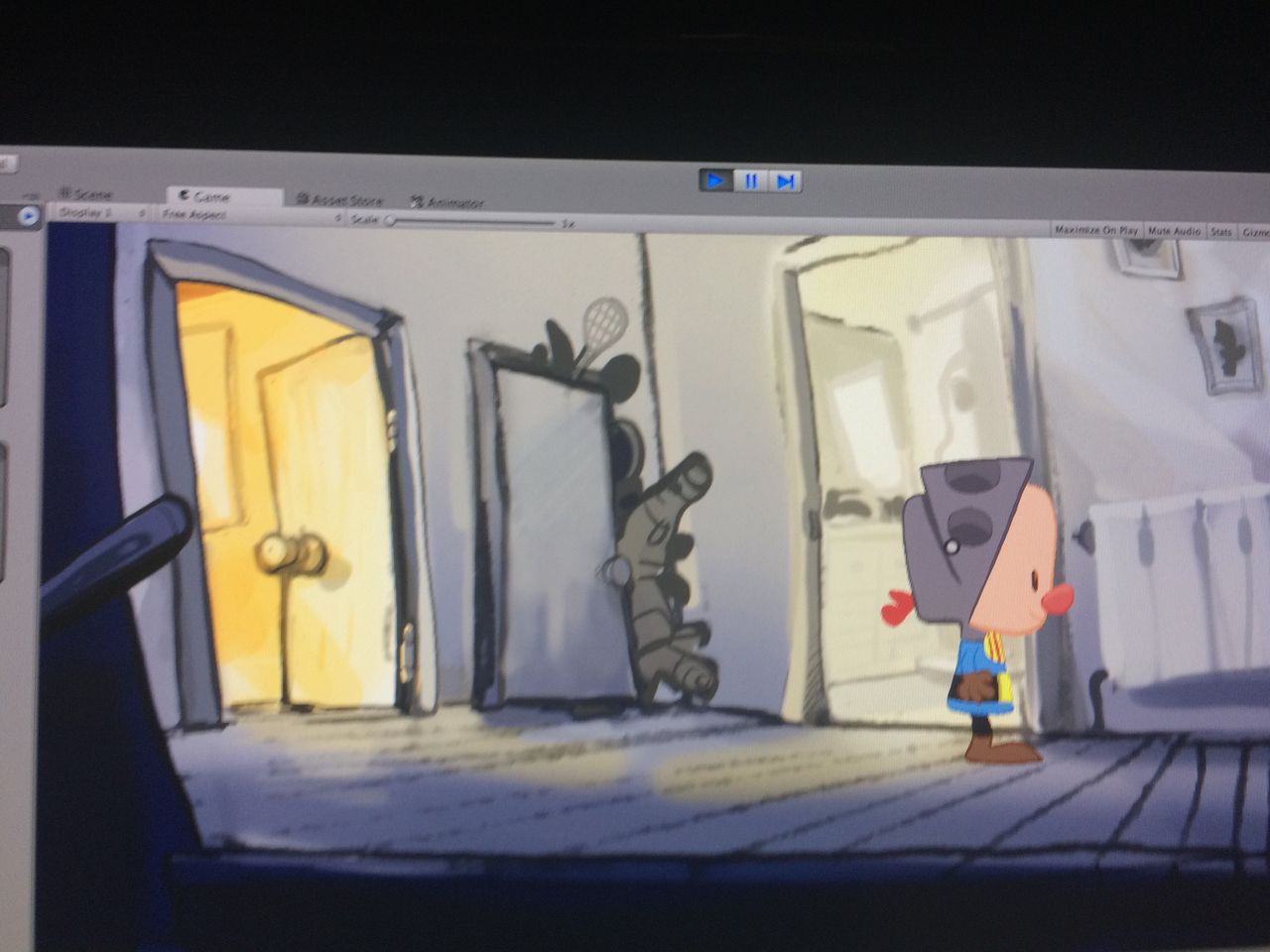 Paintings for a video game