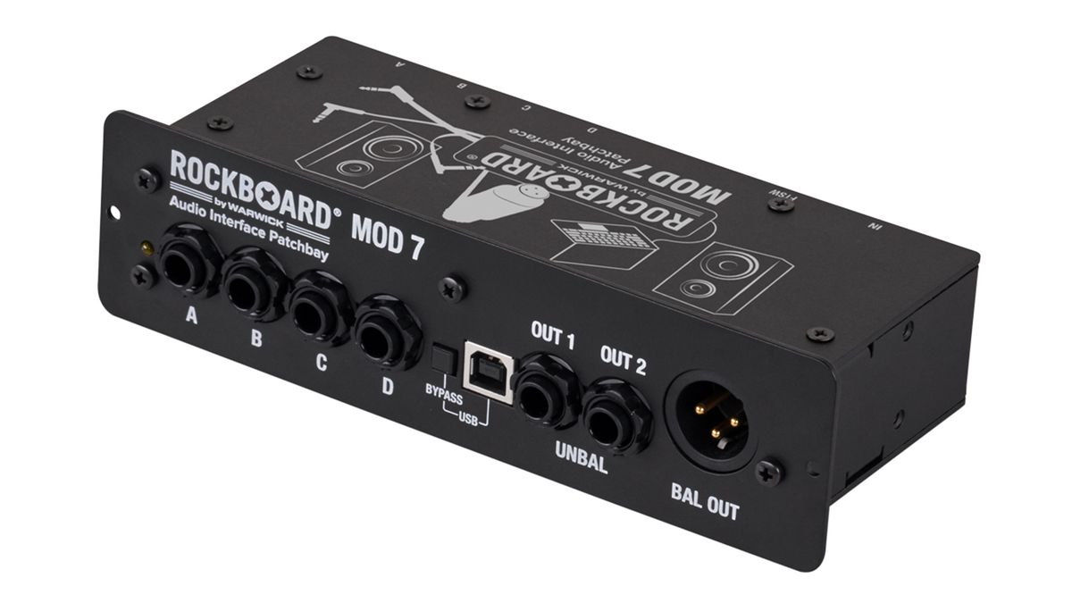 RockBoard's MOD 7 adds a USB audio interface to your pedalboard