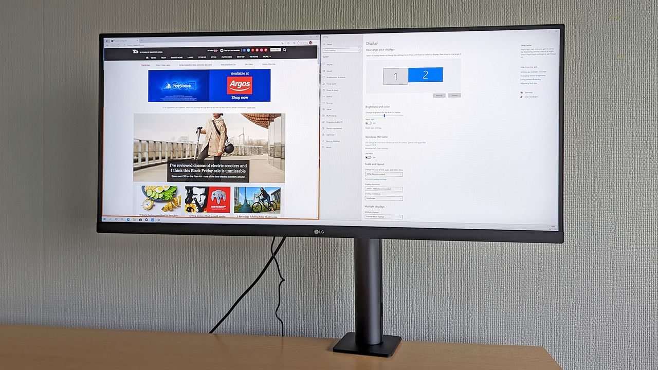 LG UltraWide Ergo