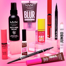 selection of NYX make up