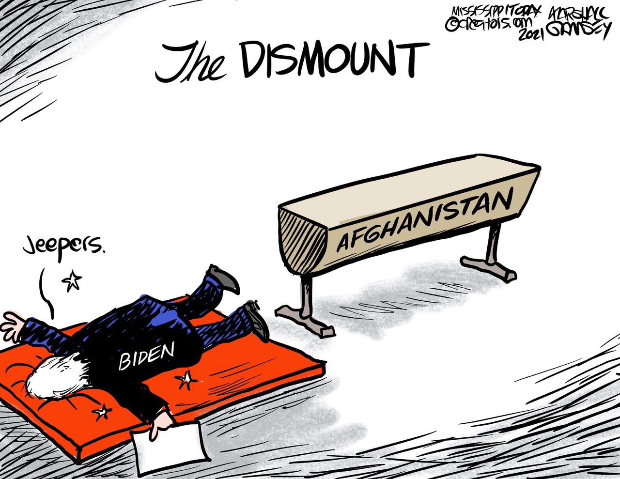 Biden&amp;#039;s dismount