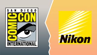 San Diego Comic-Con / Nikon logos