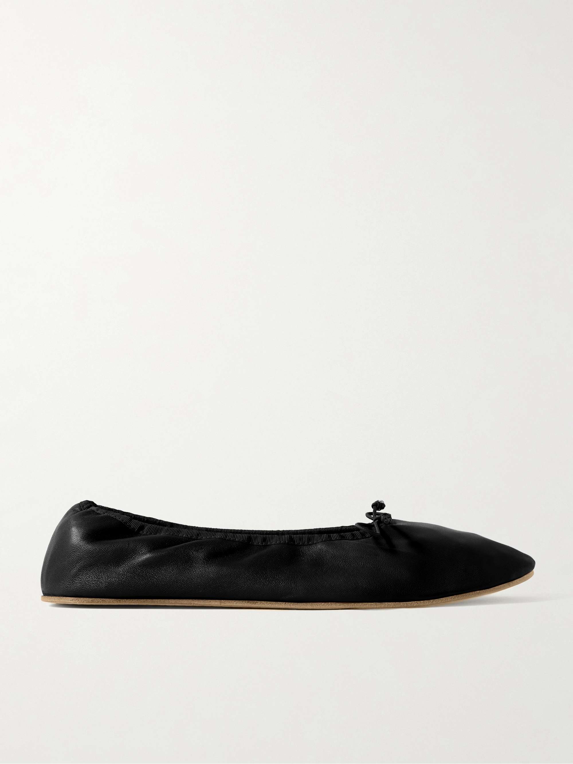 Leather Ballet Flats