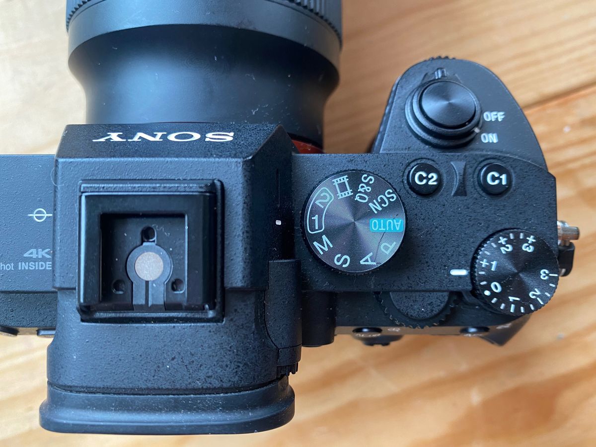 Sony A7 III mode dial