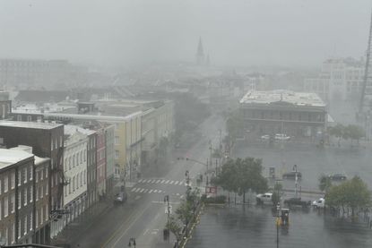 New Orleans during Hurricane Ida.