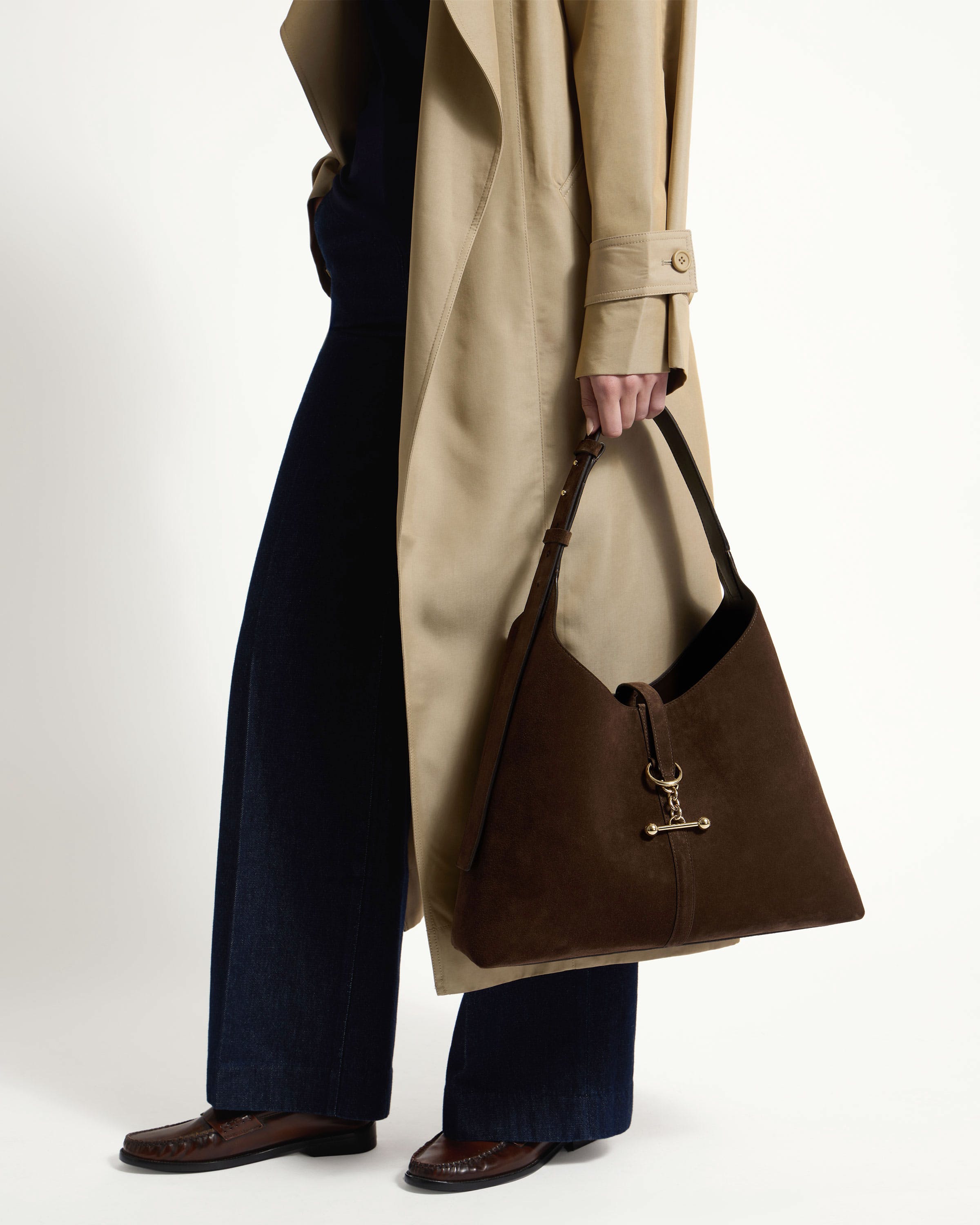 Kite Hobo Maxi - Chocolate Suede