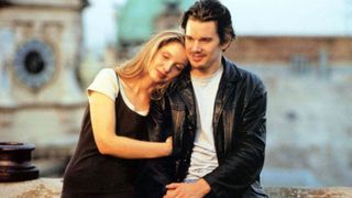 Julie Delpy and Ethan Hawke in Before Sunrise