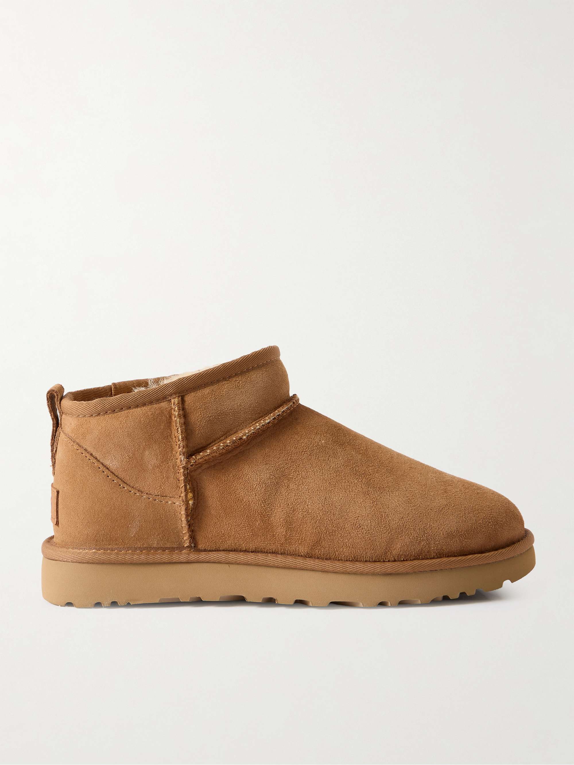 Classic Ultra Mini Shearling Boots