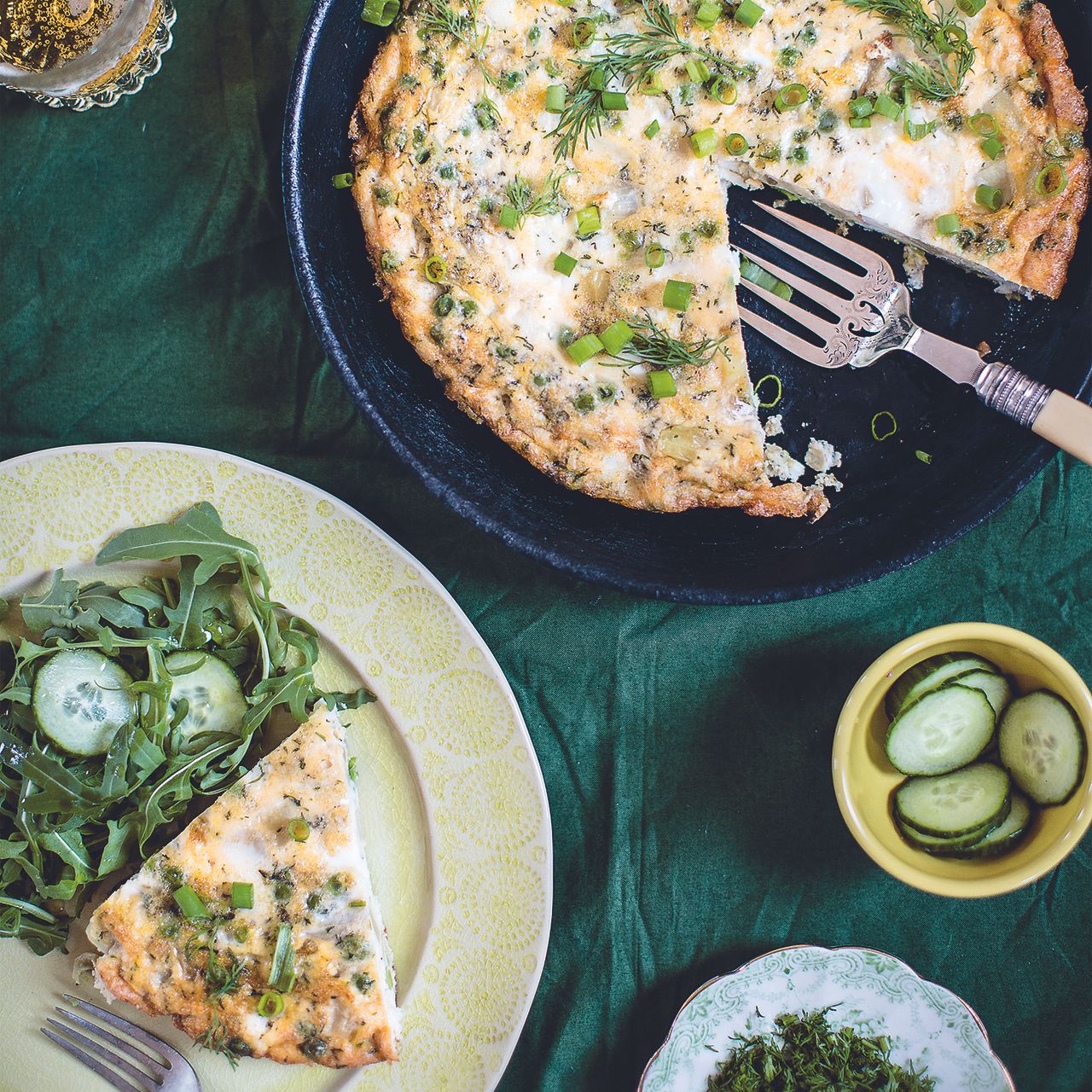 Photo of smoked haddock tortilla 