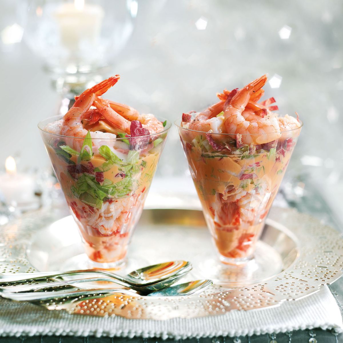 crayfish-and-prawn-cocktail-with-bitter-leaves-starter-recipes