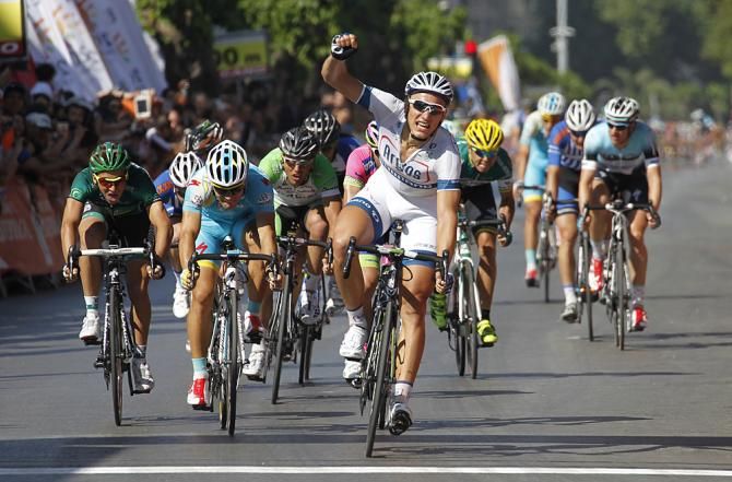 Marcel Kittel (Argos-Shimano) wins the stage in Izmir