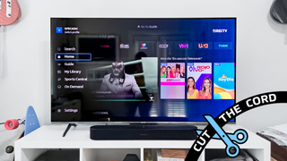 DirecTV Stream review with a Cut the cord overlay