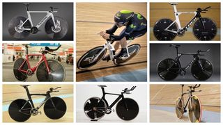 Gorgeous aerodynamics from the latest crop of Hour Record bikes