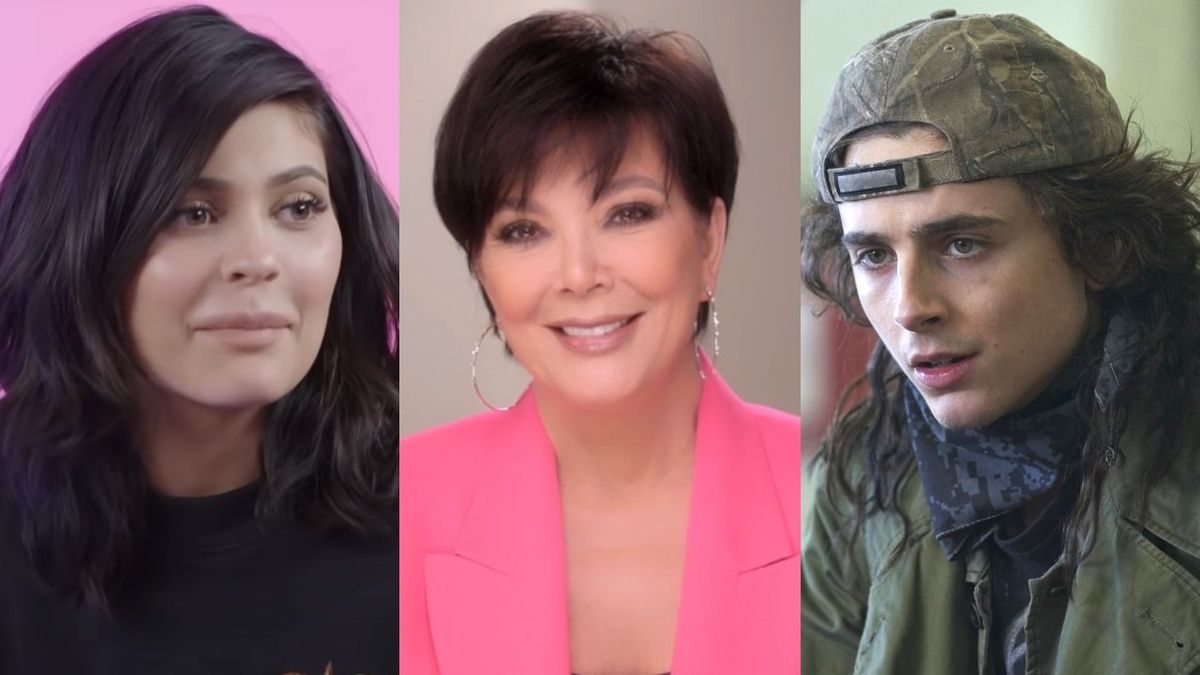 Kylie Jenner in GQ interview, Kris Jenner on The Kardashians and Timothee Chalamet in Don&#039;t Look Up.