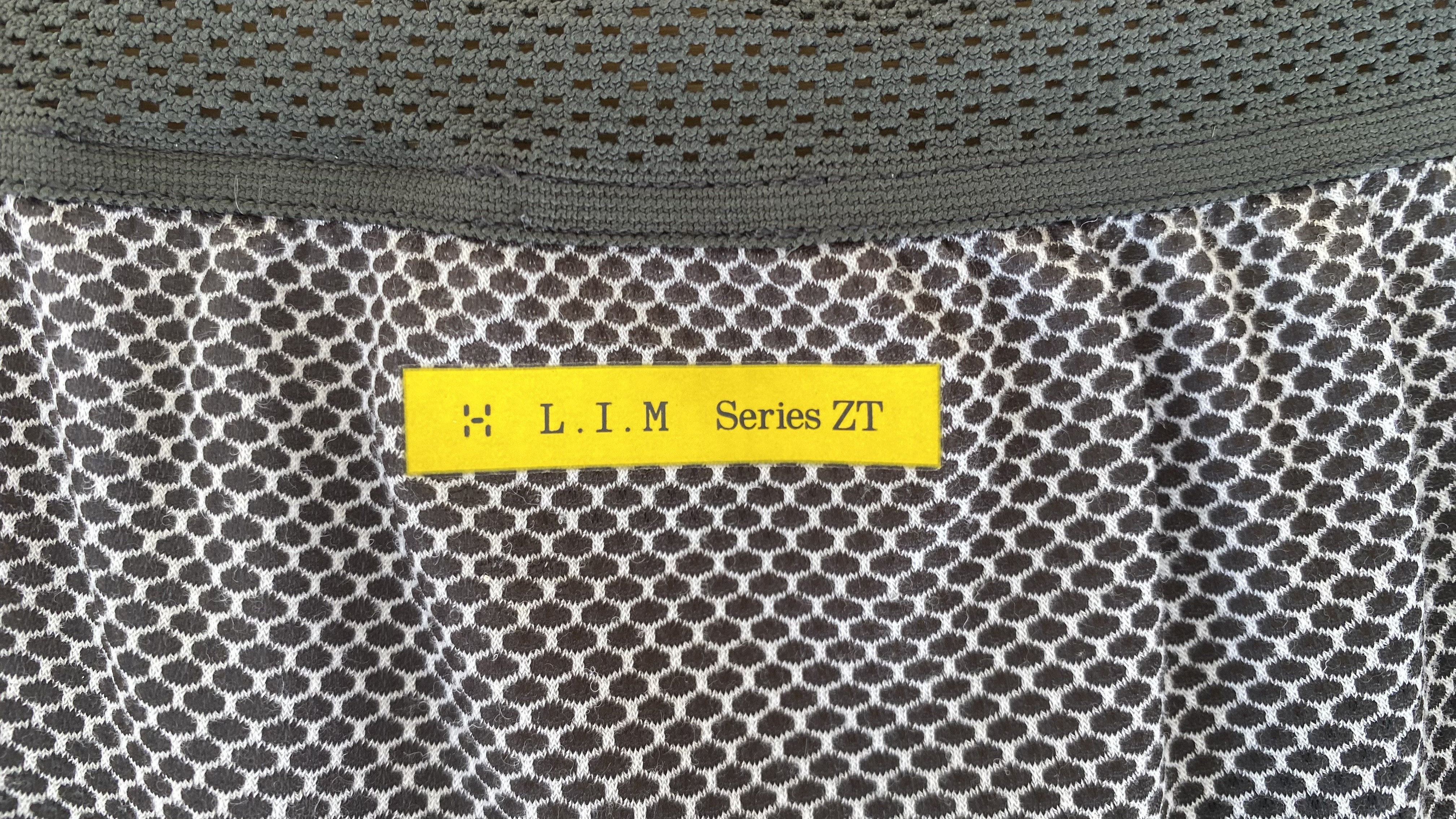 The L.I.M label on Haglöfs L.I.M ZT II Air Bottom Men's boxer briefs