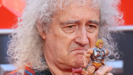 LONDON, ENGLAND - MAY 27: Brian May attends the "Masters Of The Universe" UK premiere at Cineworld Leicester Square on May 27, 2026 in London, England. (Photo by Lia Toby/Getty Images)