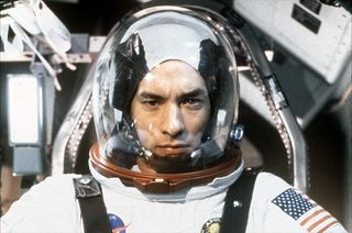 Tom Hanks as astronaut Jim Lovell in the movie "Apollo 13."
