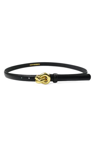 Knot Faux Leather Belt