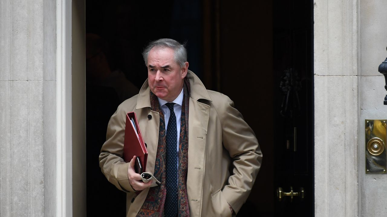 Former Conservative attorney general Geoffrey Cox