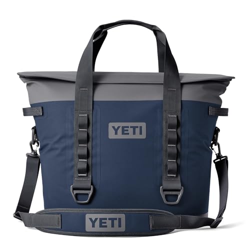 Yeti Hopper M30 Portable Soft Cooler With Magshield Access, Navy