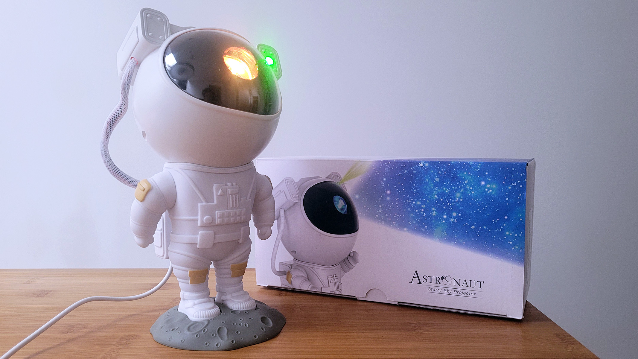 Led Astronaute Projecteur Starry Galaxy Night Light Space Nebula Moon Star  Lamp Remote