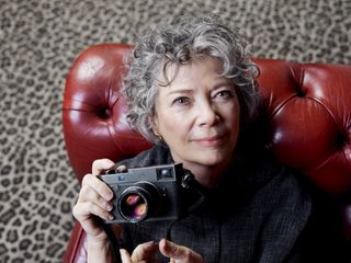 Jill Furmanovsky with her camera