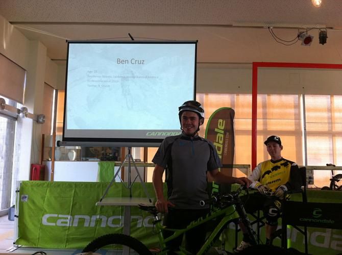 Enduro racer Ben Cruz (Cannondale)