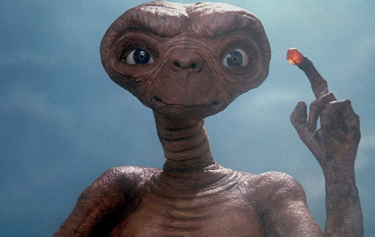 an image of ET from the film ET