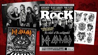 The cover of Classic Rock issue 301 featuring Def Leppard