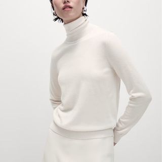 M&S Collection Pure Merino Wool Roll Neck Jumper