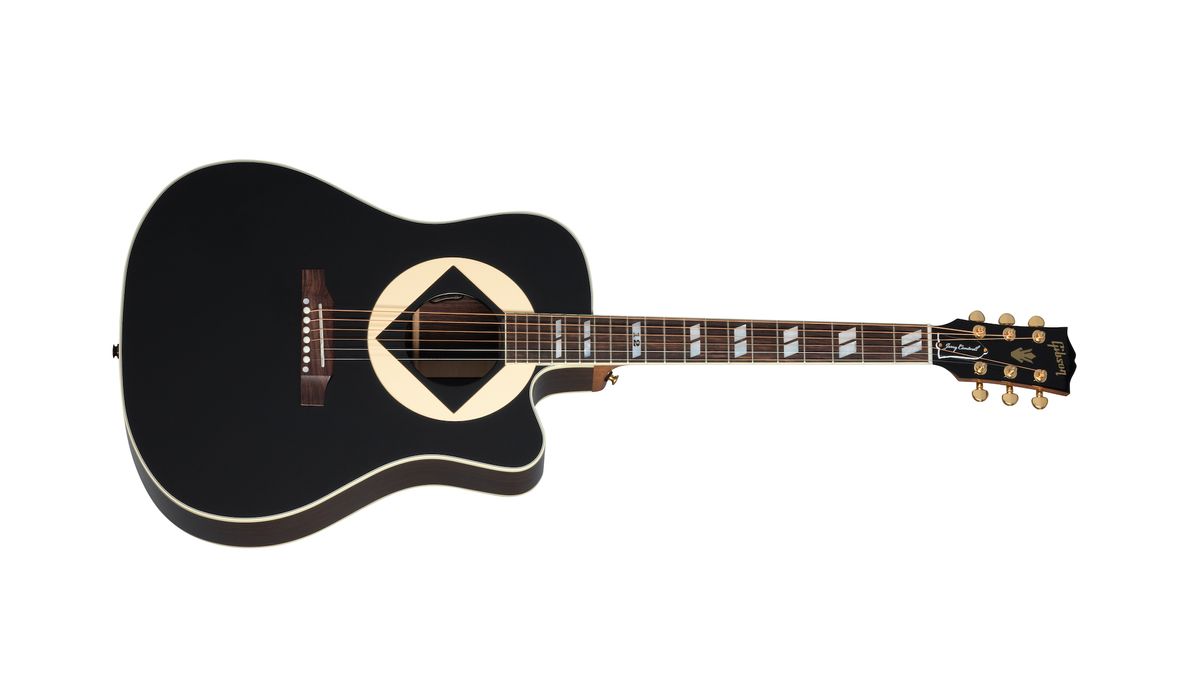 Jerry Cantrell's new signature Gibson Atone acoustic guitar