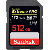 SanDisk Extreme Pro 512GB UHS-1 SD card |