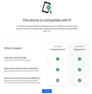 Google Fi Compatible