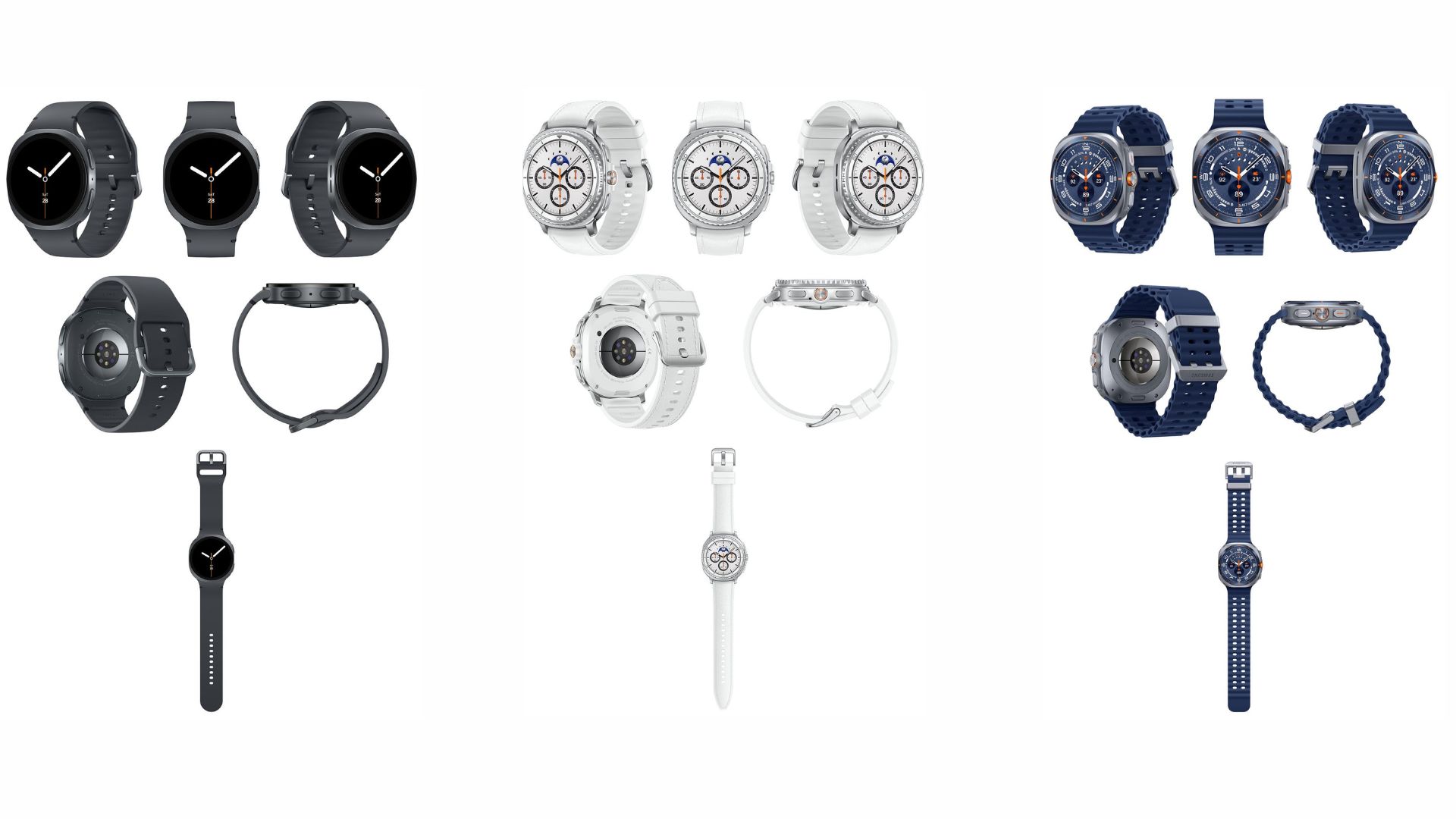 Evan Blass leaks renders of the Galaxy Watch 8 series