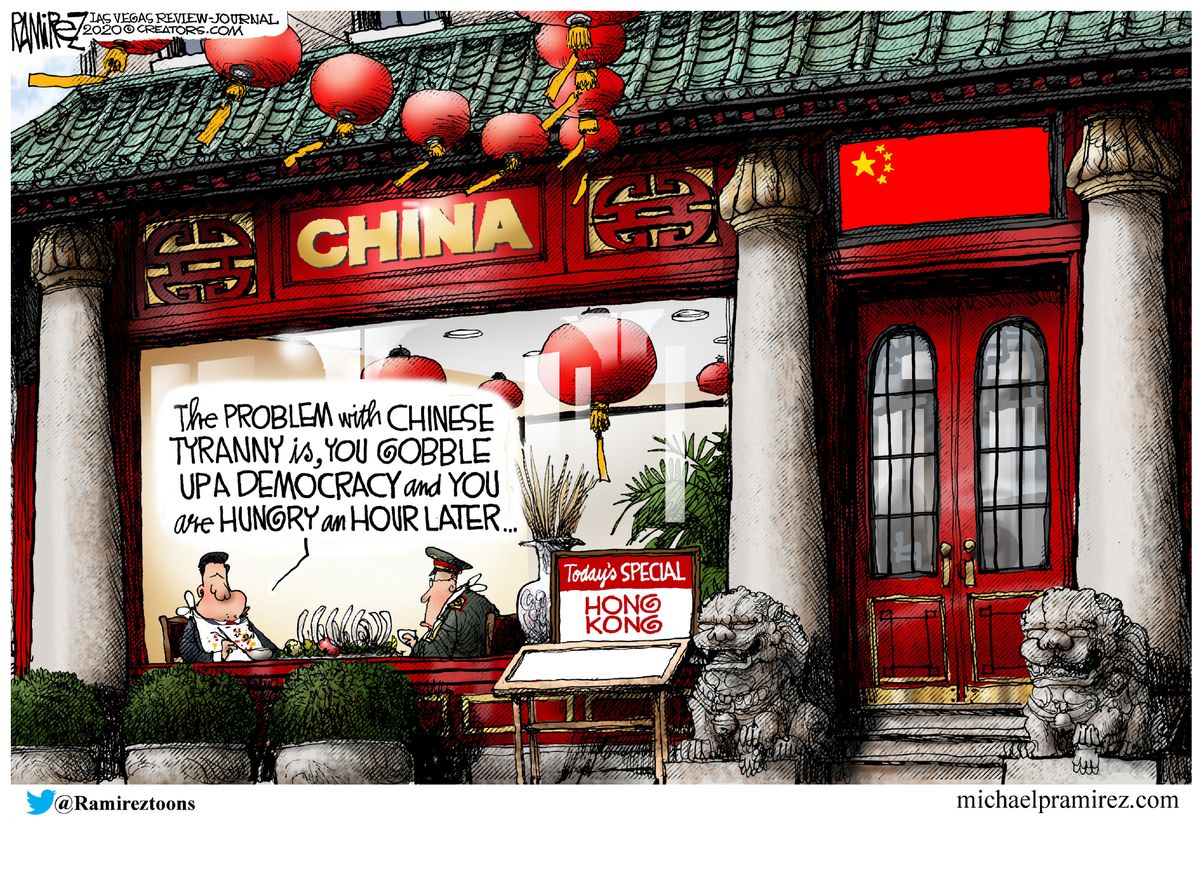 Political Cartoon World China Hong Kong | The Week