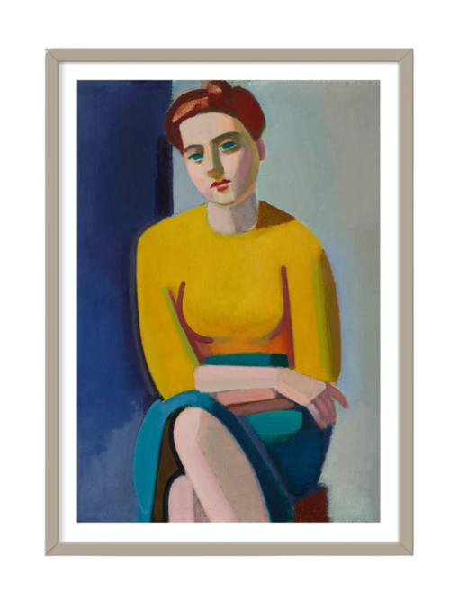 Vilhelm Lundstr&oslash;m - Portrait of Hanne Wilhelm Hansen