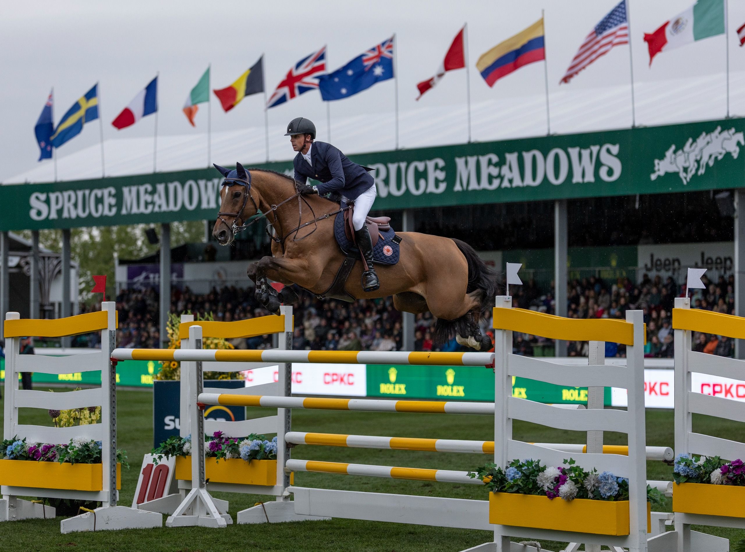 British Olympic gold medallist wins sport’s richest prize despite injury