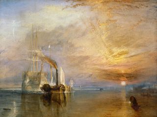 The Fighting Temeraire, 1839 (oil on canvas)