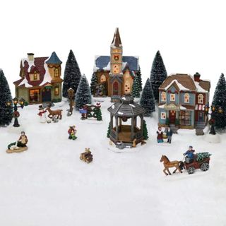 20 pc Christmas Village Set