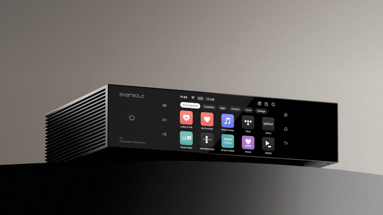 Eversolo’s first dedicated streamer delivers Hi-Res digital to high-end Hi-Fis