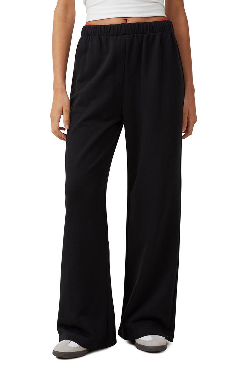 Women&#039;s Classic Fleece Wide Leg Sweatpant