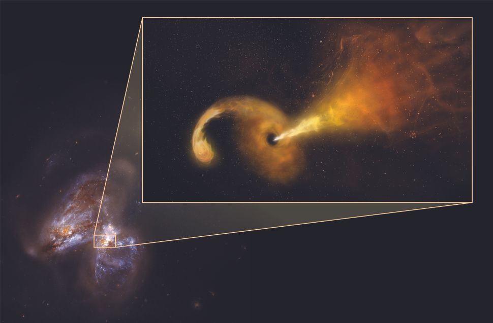 This Monster Black Hole's Jet Has 125 Billion Times More Energy Than ...