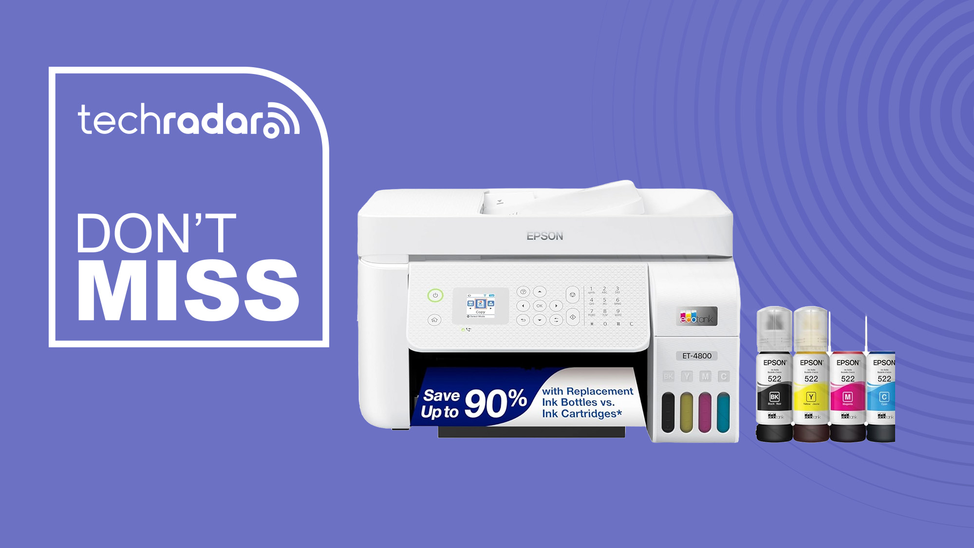 Epson EcoTank ET 4800 deal