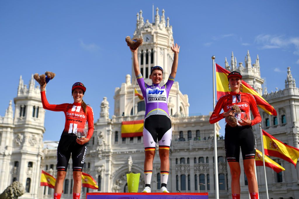 The podium of the 2019 Madrid Challenge