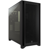 Corsair 4000D Airflow | ATX Mid-tower |Up to 360 mm fans front | Up to 280 mm fans top | 120 mm fan rear | 7.85 kg | $104.99$79.97 at Amazon (save $25.02, Prime member exclusive deal)