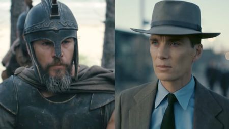 Matt Damon stars as Odysseus in Christopher Nolan's adaptation of the 3000 year old epic poem The Odyssey, Cillian Murphy as the late great Oppenheimer in the 2023 Academy Award winning adaptation.