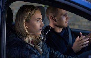 EastEnders Keanu Taylor with Louise Mitchell